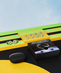 EXOVOW ear plugs designed for side-sleep comfort and discreet wear.
