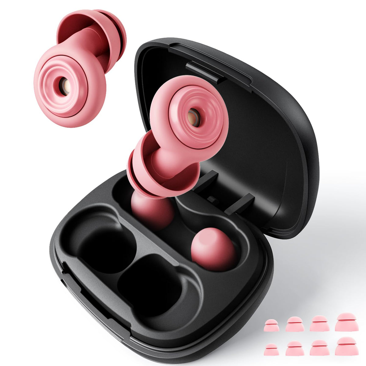 EXOVOW Ear Plugs for sleeping provide 45dB noise reduction for deep rest