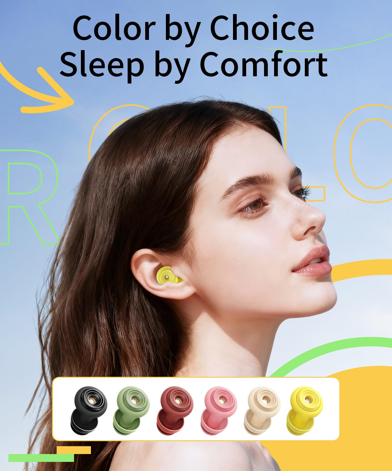 EXOVOW ergonomic wear shown for side sleepers with low pressure.