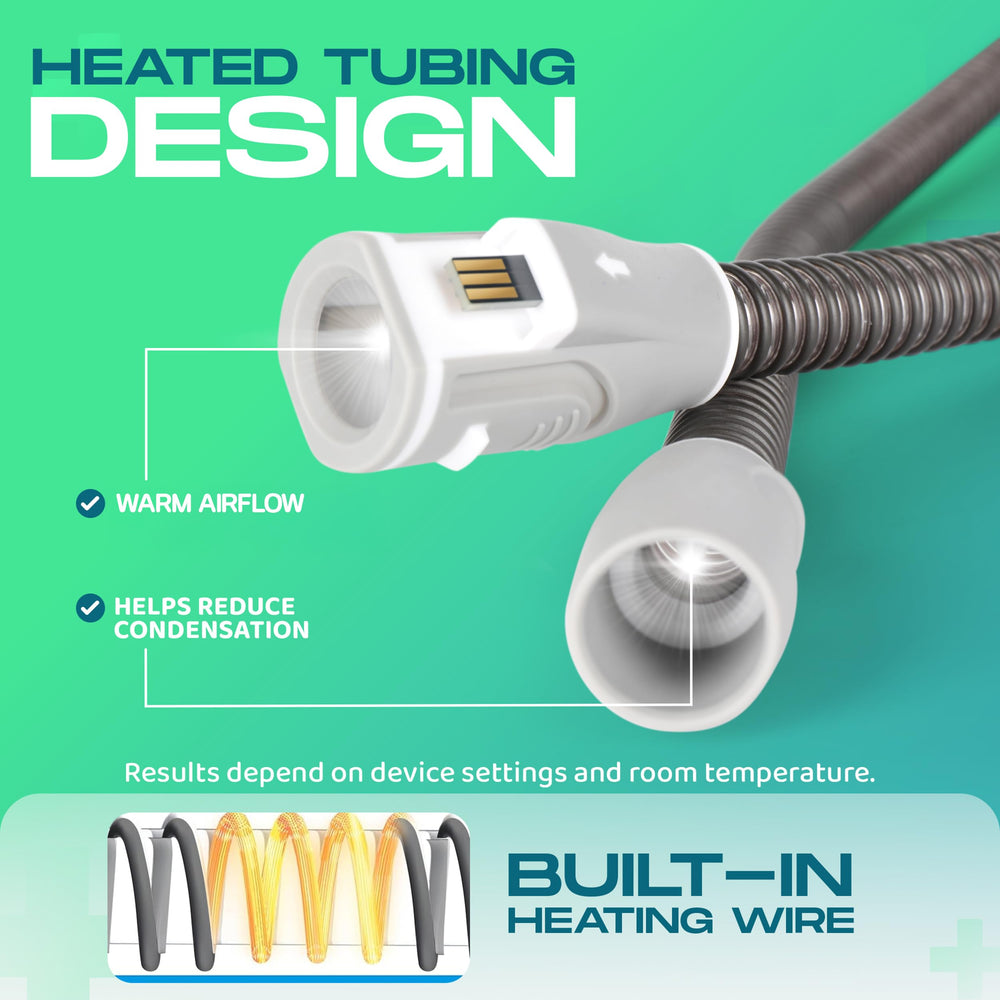 Expanza AirSense 10 tubing in 6 ft length for bedside setup