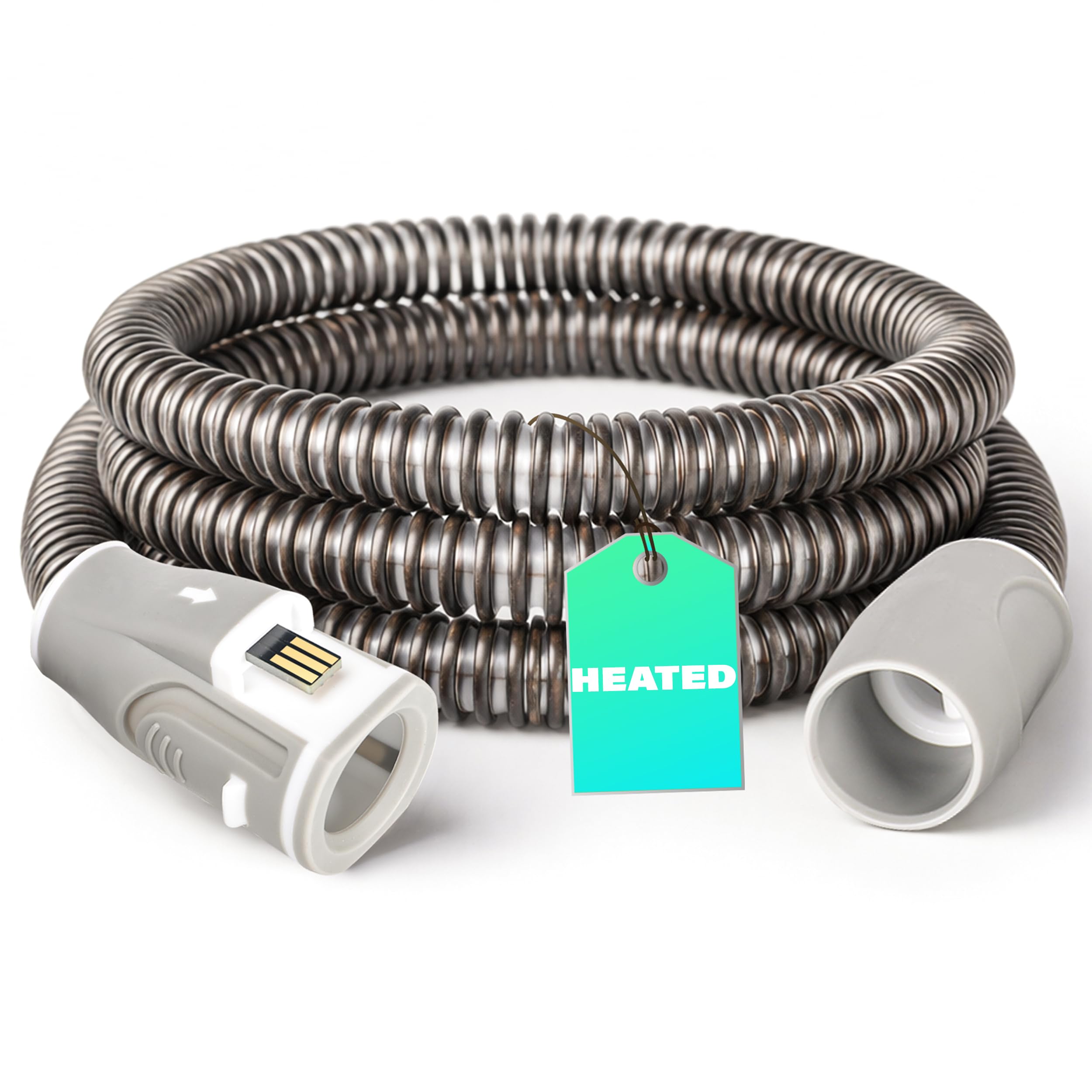 Expanza AirSense 10 tubing with straight machine-end connector for direct connection