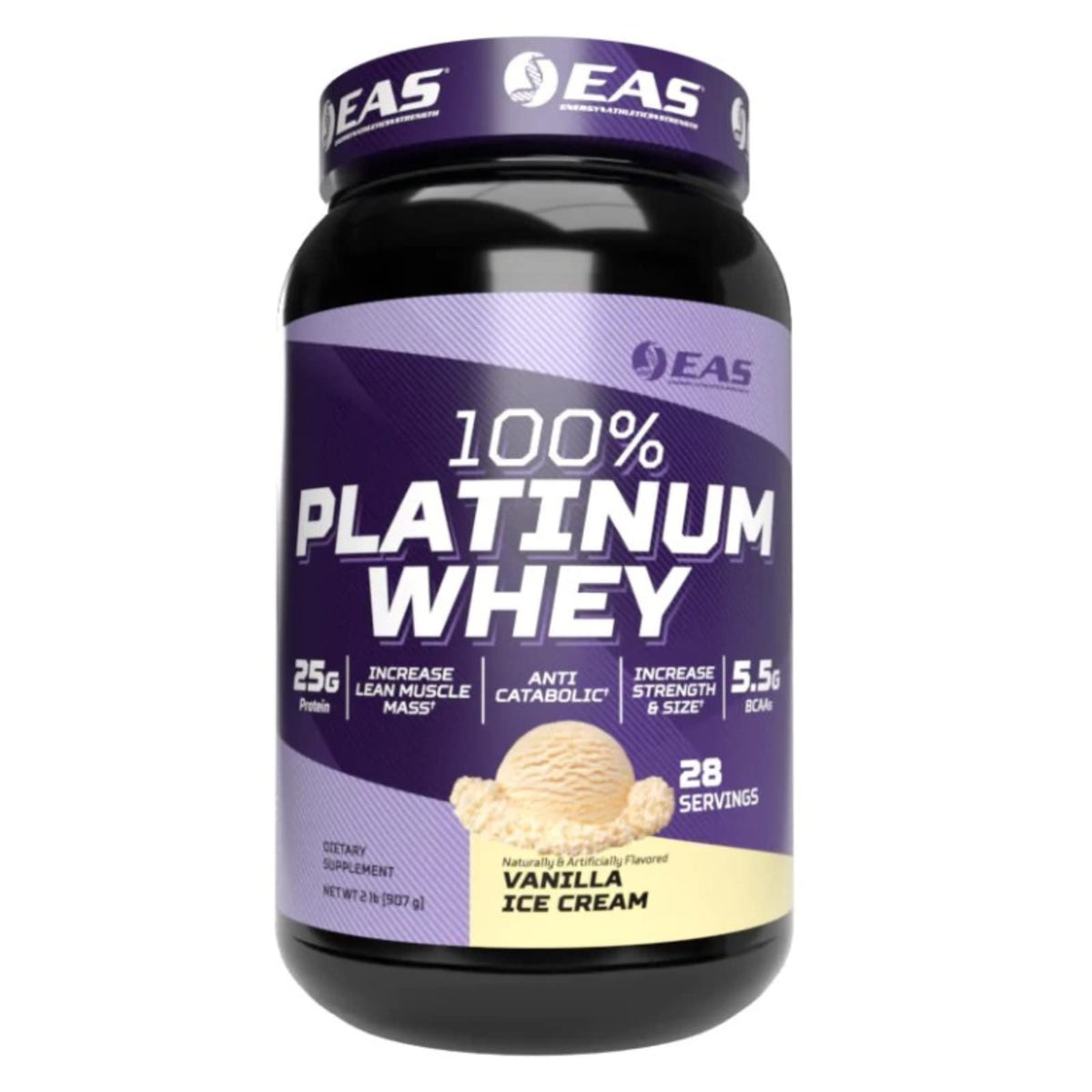 Experimental and Applied Sciences 100 Platinum whey tub in vanilla flavor for post-workout fueling
