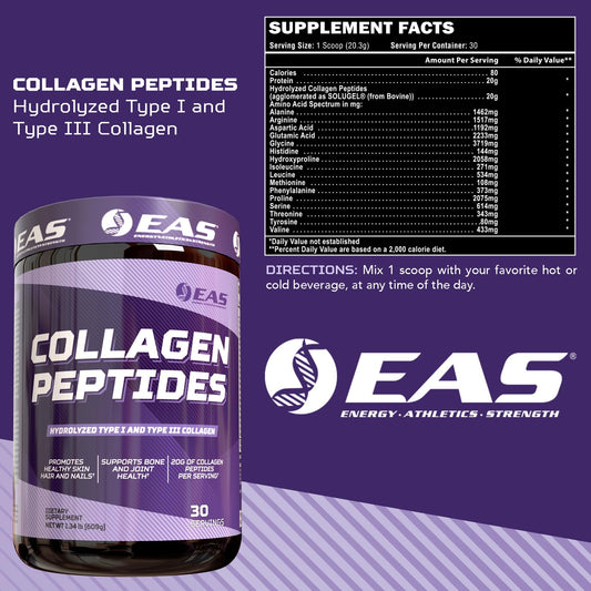 Collagen Peptides Powder scoop enabling convenient daily serving for skin, hair, and nail support.