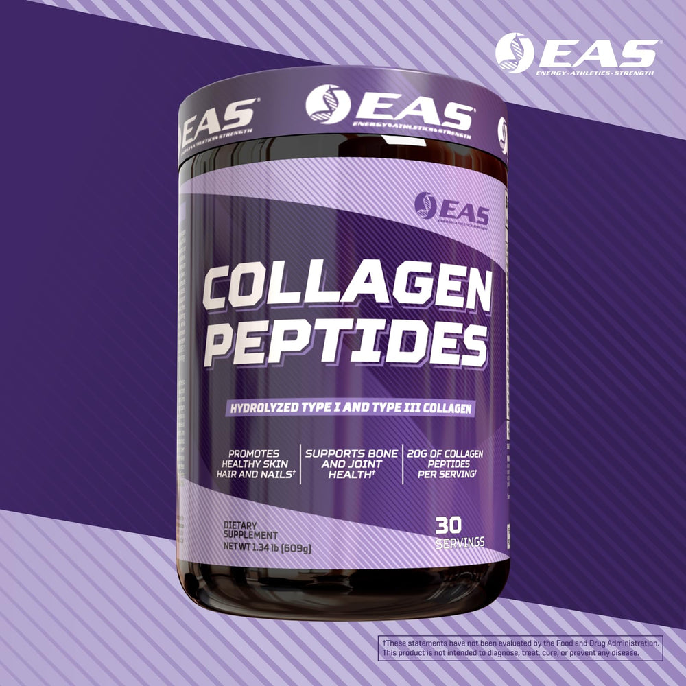 30-serving jar highlights long-lasting collagen support with clean production practices.