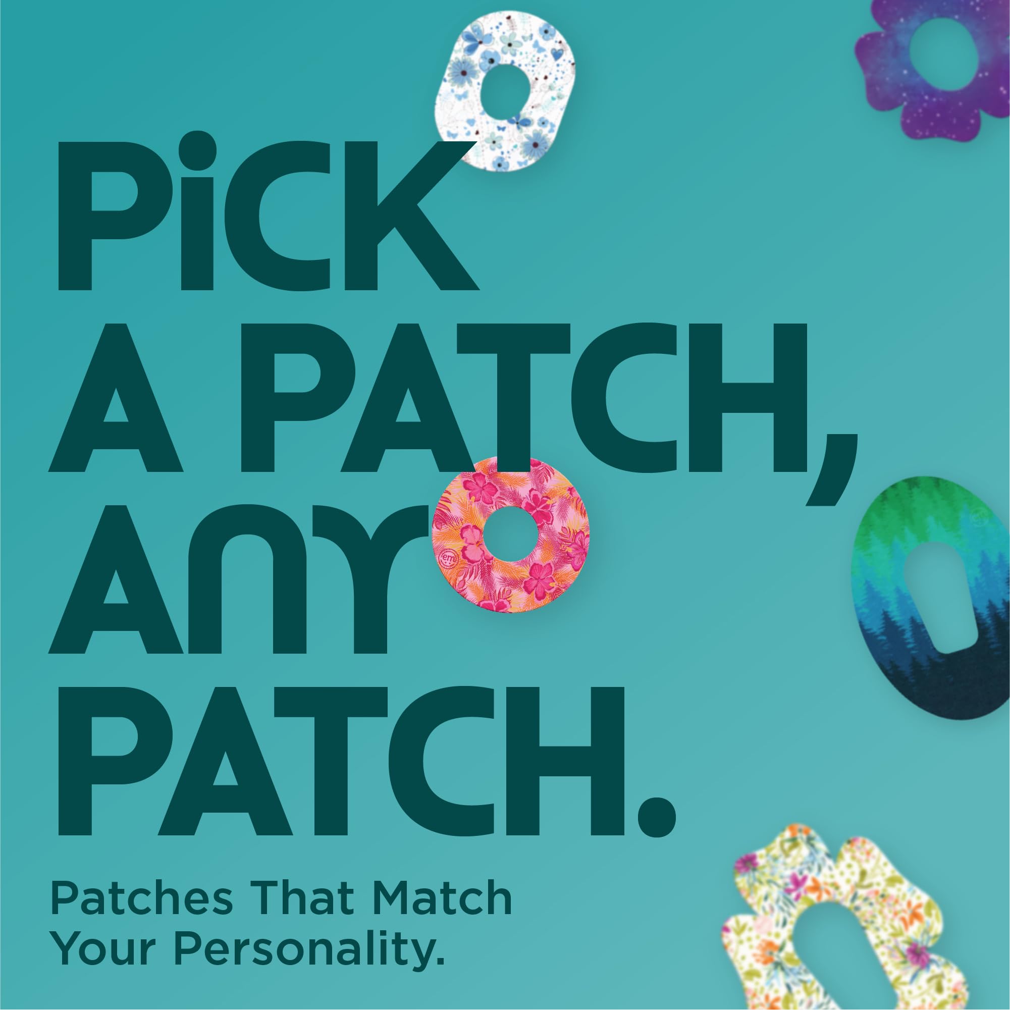 ExpressionMed patch close-up showing split backing for easy three-step application