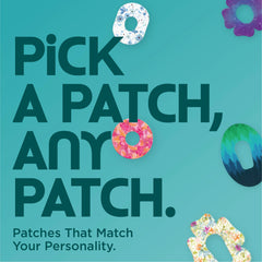 ExpressionMed patches with split backing allow easy, clean application.