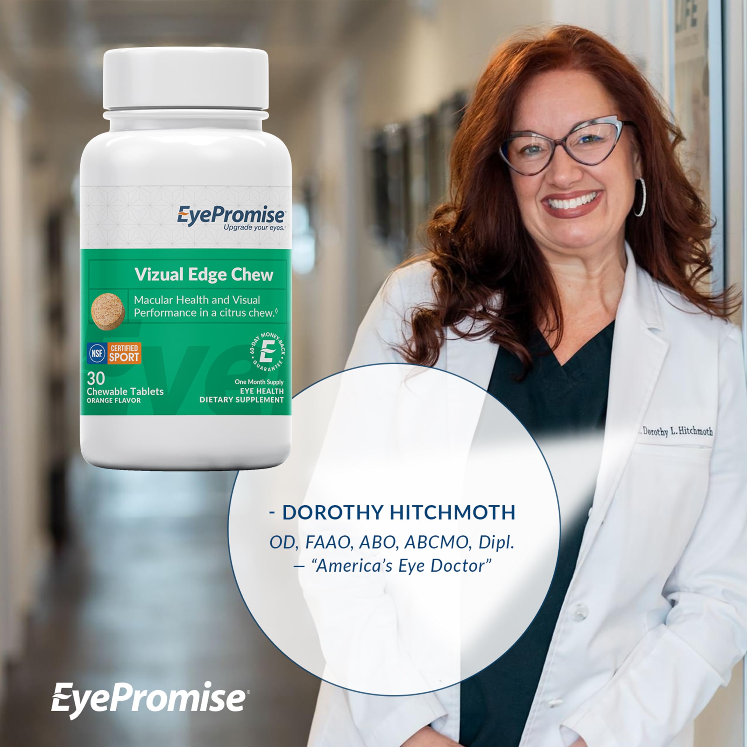 EyePromise Vizual Edge AREDS 2 formula badge for reference