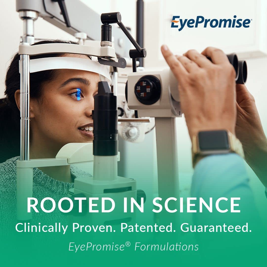 EyePromise Vizual Edge citrus flavor packaging for convenient daily intake