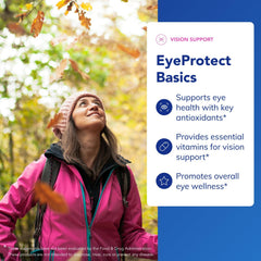 EyeProtect Basics capsules close-up for daily eye health support