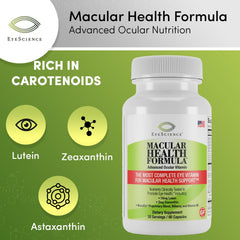 EyeScience gluten-free daily vitamin bottle suitable for gluten-free diets