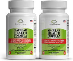 EyeScience macular health formula bottle for daily eye nutrition.