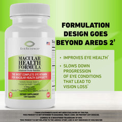 EyeScience Macular Health pill on a surface during daily routine