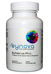 Eynova EyNerve Pro bottle front showing brand and product name for eye support.