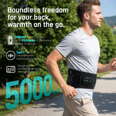 Eyomo ergonomic lumbar-support rods cradle the waist for comfort.