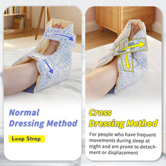 EZ Assistive elastic-strap helps prevent slipping for smaller feet