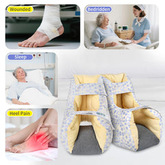 EZ Assistive open-heel design image highlighting air space around the heel