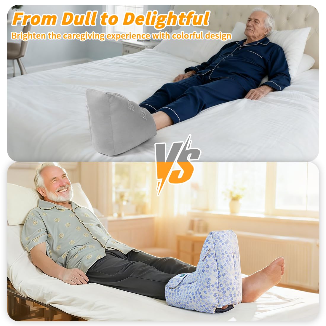 EZ Assistive two-piece pack provides paired heel protection for caregivers