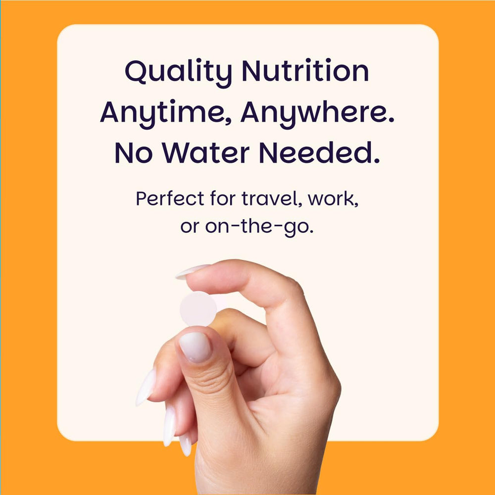 EZ Melts 120 tablets, 60 servings for steady daily support