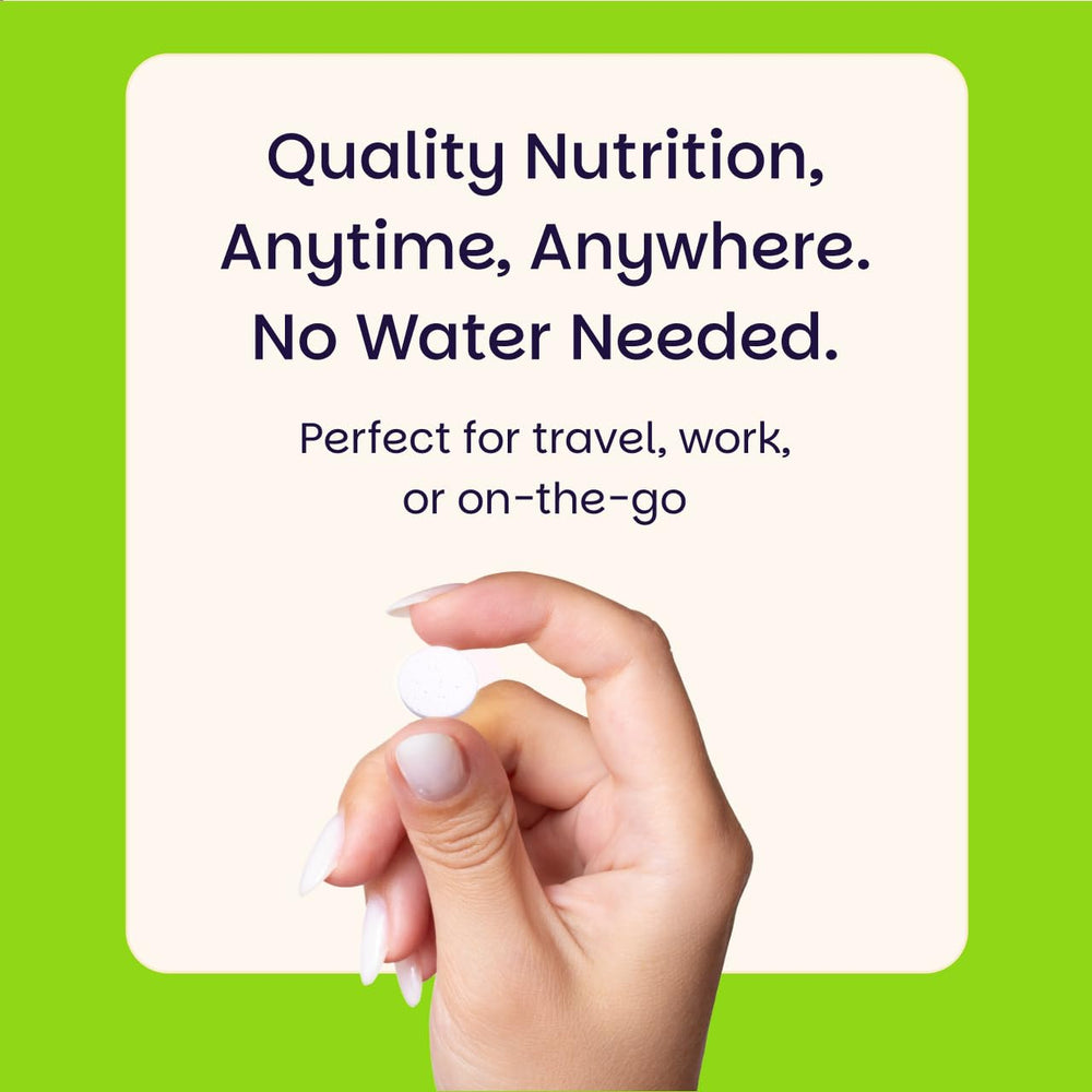 EZ Melts bottle with foil seal signals freshness and quality.