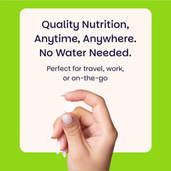 EZ Melts bottle with foil seal signals freshness and quality.