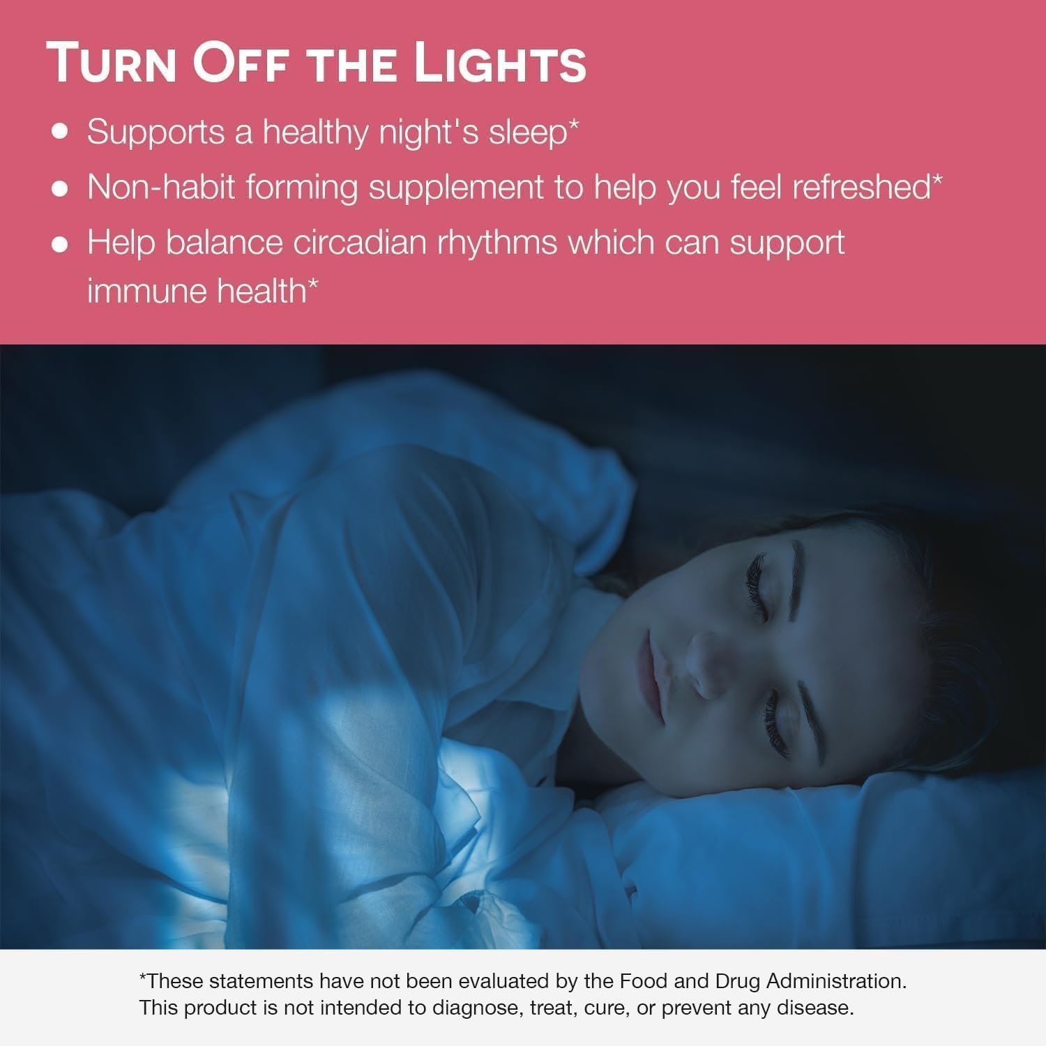 EZ Melts Melatonin strawberry flavor supports a tasty bedtime routine.