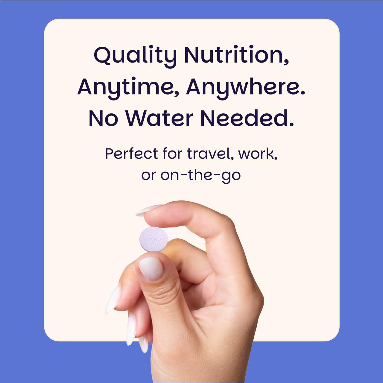 EZ Melts methylated B vitamins detail on label.