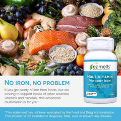Vegan, non-GMO EZ Melts icon signaling clean, dietary-friendly nutrition