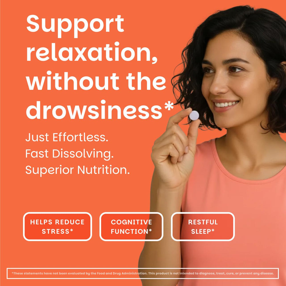 EZ Melts bottle shown for everyday stress relief use