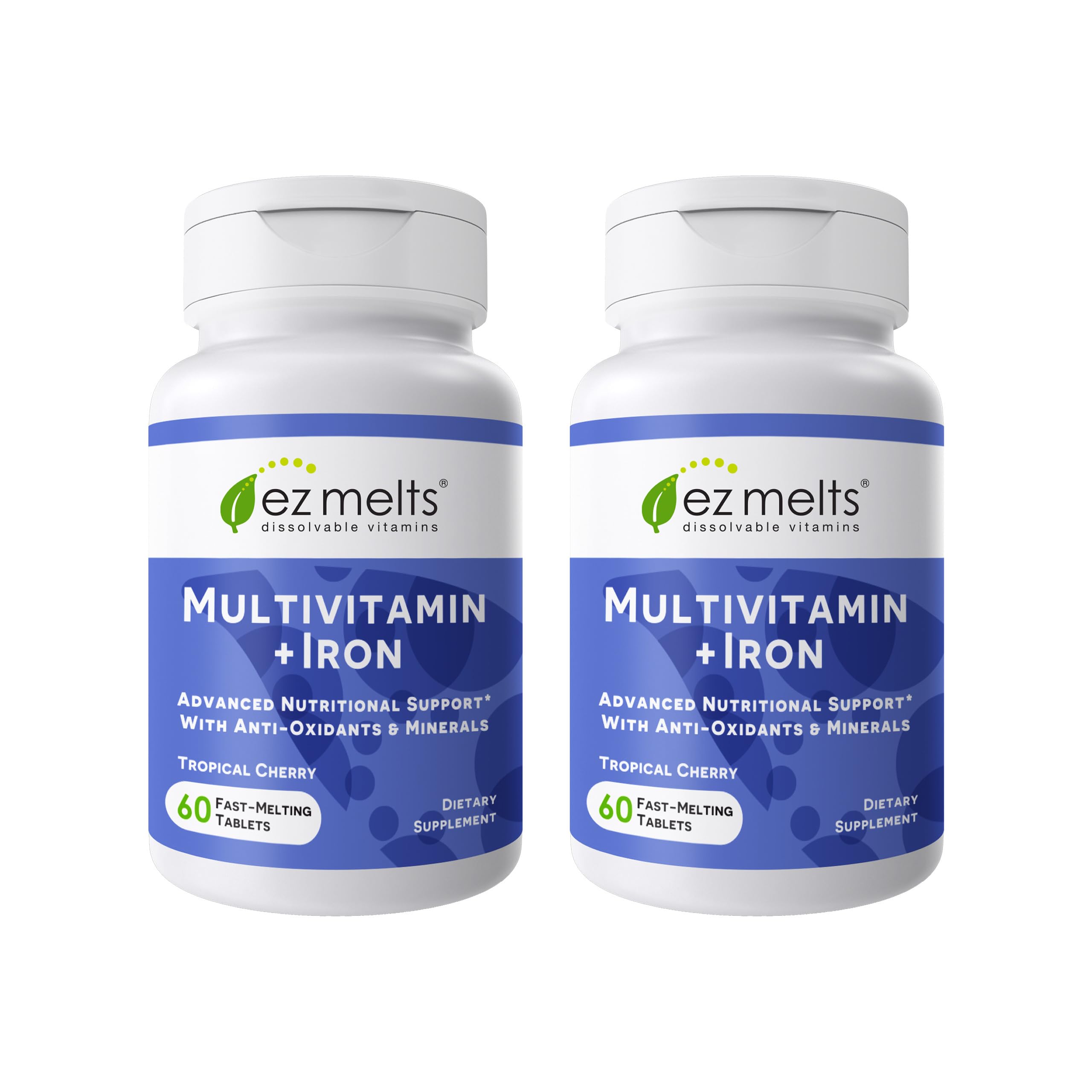EZ Melts tropical cherry bottle for easy daily vitamin.