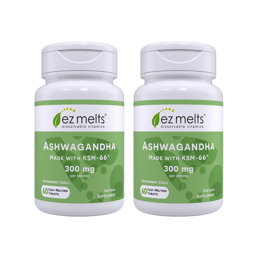 EZ Melts ubiquinol 100 mg apple tablet dissolving for easy absorption