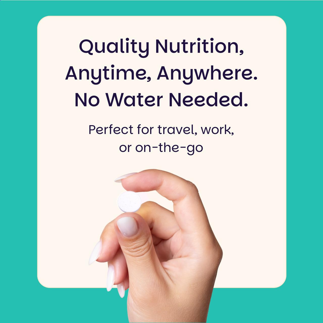 EZ Melts vegan non-GMO seal image highlighting formula traits.