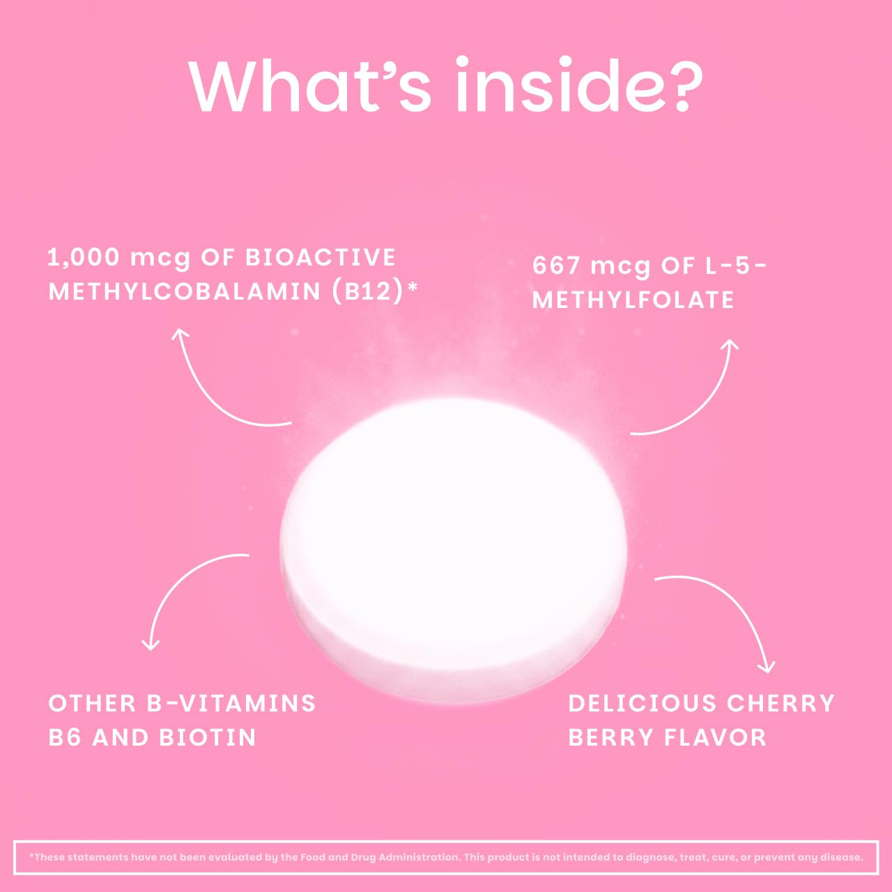 EZ Melts-vegan-non-gmo-formula communicates clean ingredients for health-conscious users.