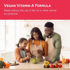 EZ Melts Vitamin A vegan non-GMO tablet suitable for clean nutrition.