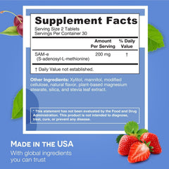 EZ Melts wild berry flavor highlights tasty daily SAM-e administration