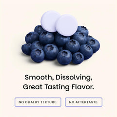 EZ Melts Zinc gluten-free label on packaging visual