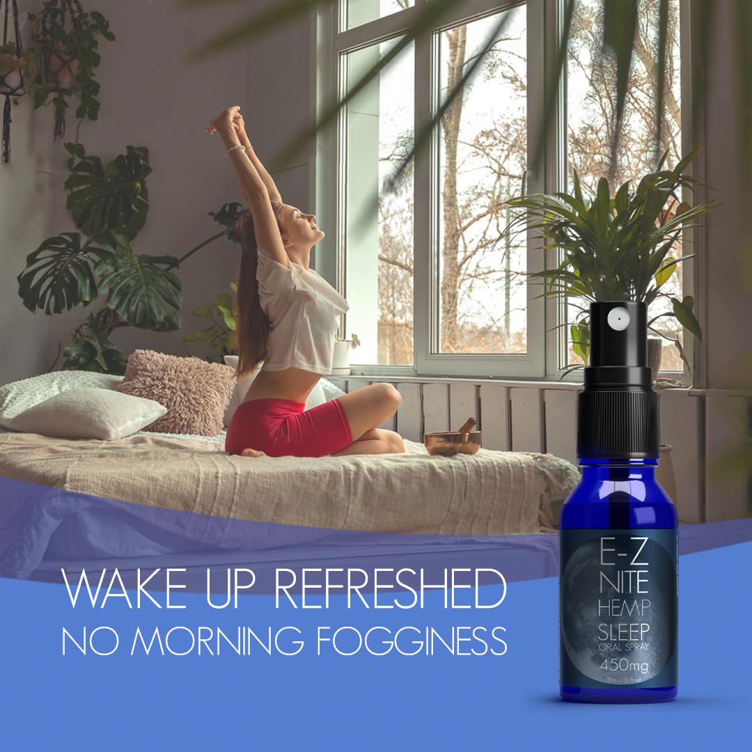 E-Z Nite hemp sleep spray Oregon organic hemp farm origin