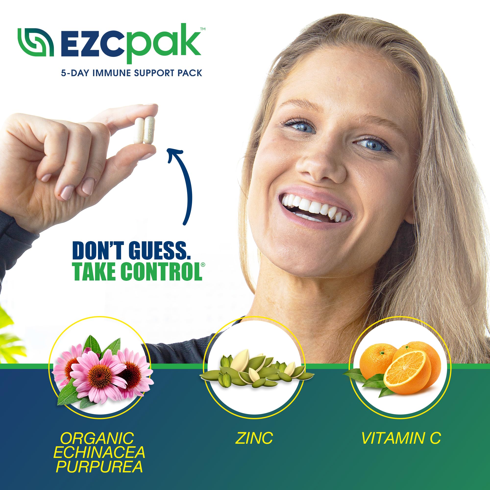 EZC Pak diabetic-safe badge signals sugar-free formulation