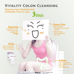 EzyRelife Deep Colon Cleanse on-the-go packets for convenient cleansing.