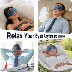 Ezona travel-ready cordless eye mask compact for on-the-go use