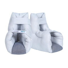 EZSLINGGLIDE heel protector open design supports comfortable suspension and easy wound inspection.