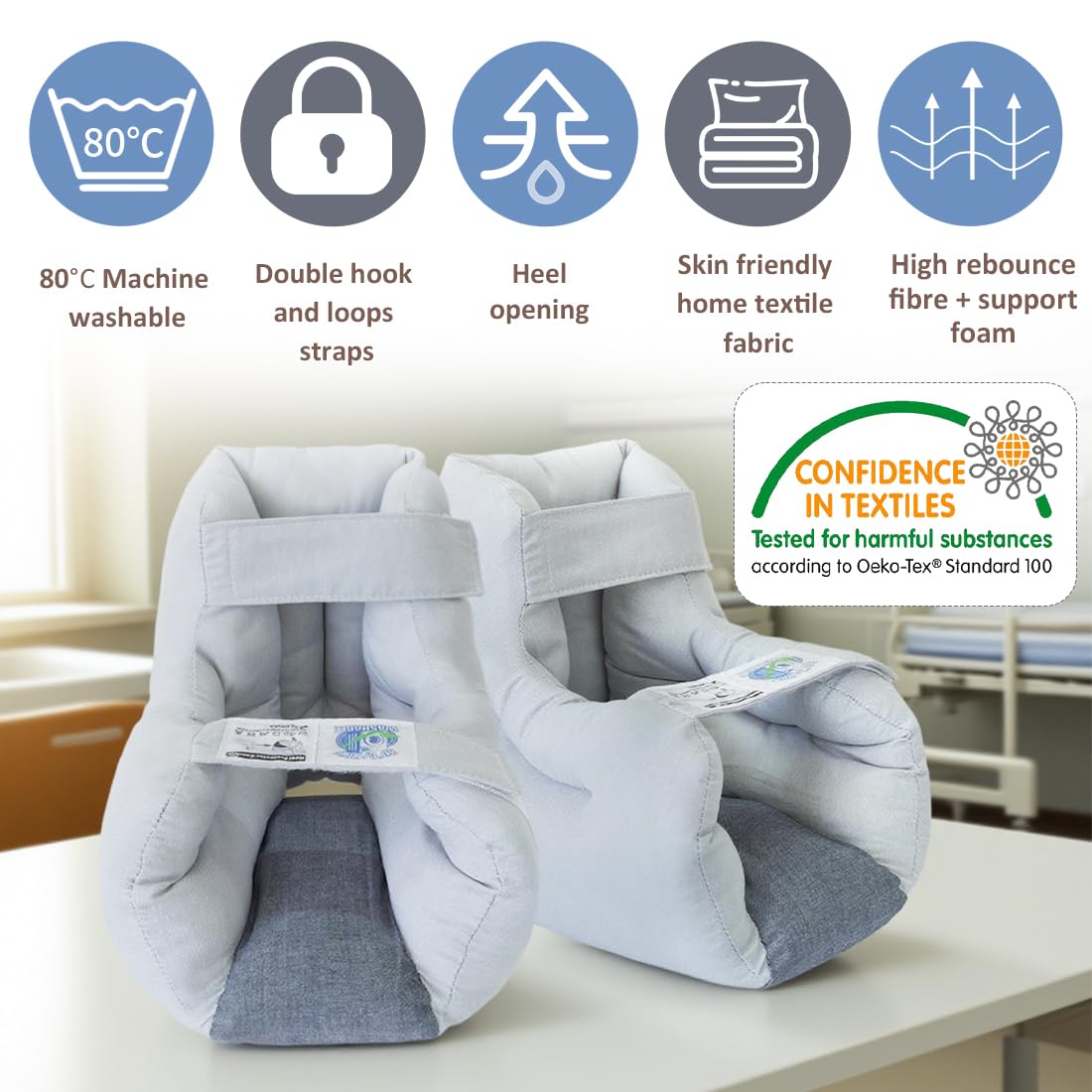EZSLINGGLIDE two-pack set provides extra coverage for caregivers and patients.