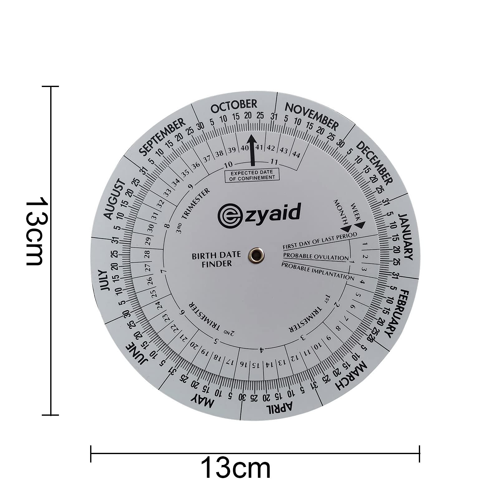 Ezyaid Pregnancy Wheel in clinical use demonstrates value for midwives and nurses.