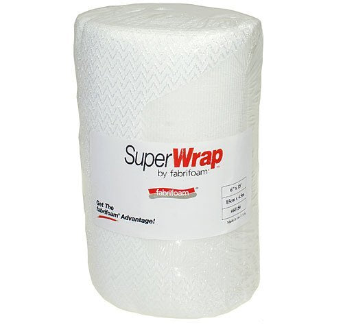 Fabrifoam SuperWrap foam back bandage for 6x15 inches, cushioned protection and easy handling.