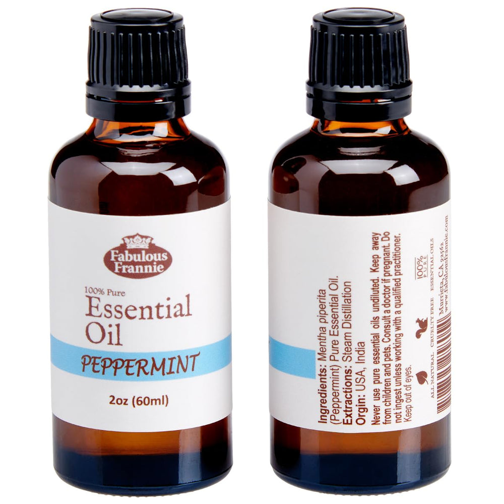 Peppermint oil diffuser scene featuring Fabulous Frannie for uplifting aroma