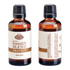Fabulous Frannie Protect bottle with diffuser scene for seasonal scent refresh.