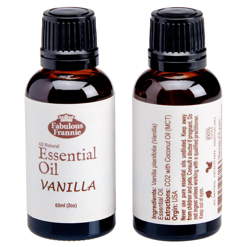 Fabulous Frannie Vanilla Essential Oil diffuser ready scene for calming home ambiance.