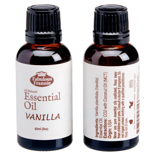 Fabulous Frannie Vanilla Essential Oil diffuser ready scene for calming home ambiance.