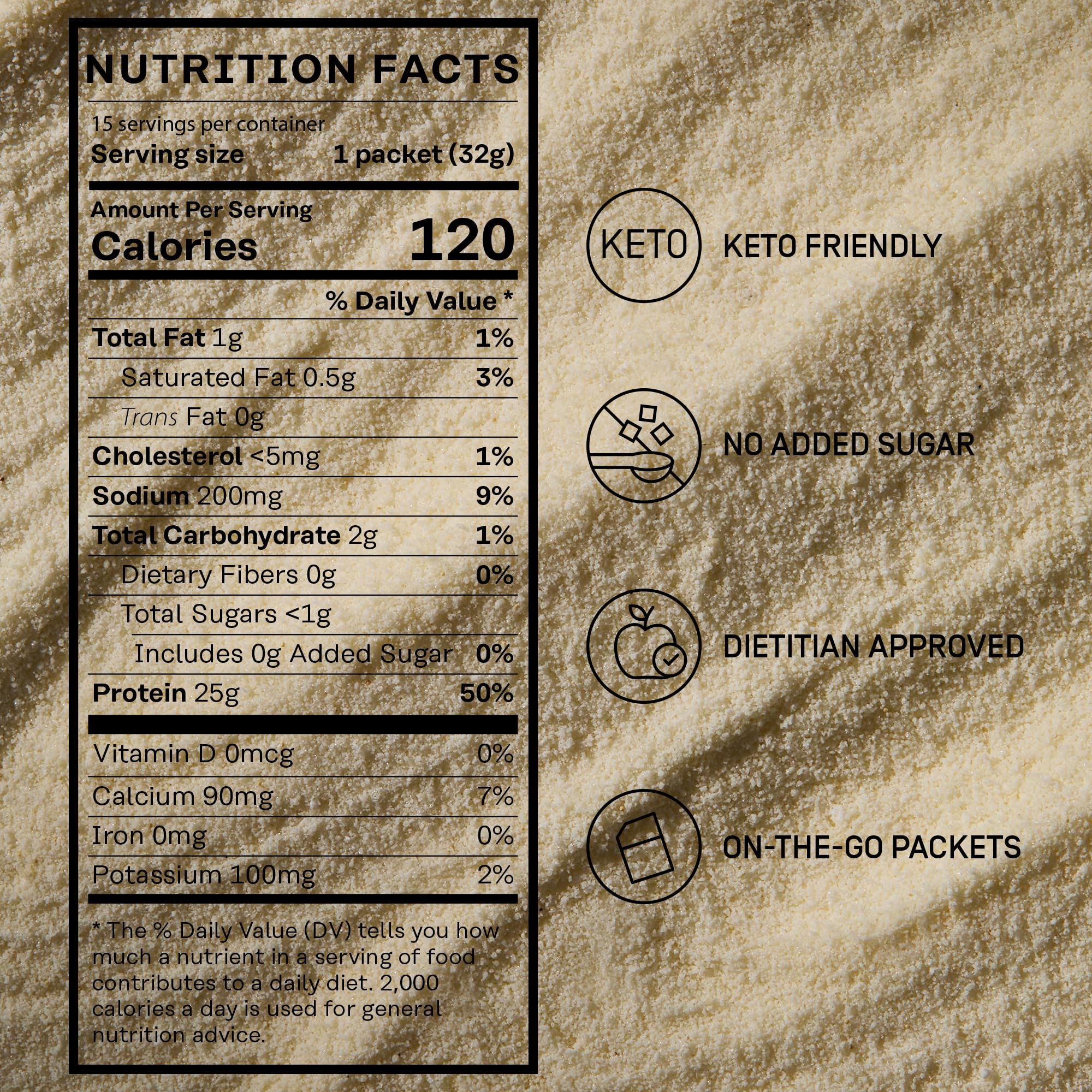 Factor Form Whey Protein Single-Serve Packets for convenient use