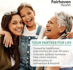 Fairhaven Health FertilAid for Women travel pack for convenient on-the-go use.