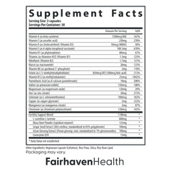 FertilAid for Men packaging photo shows vegan formula and allergen-free credentials